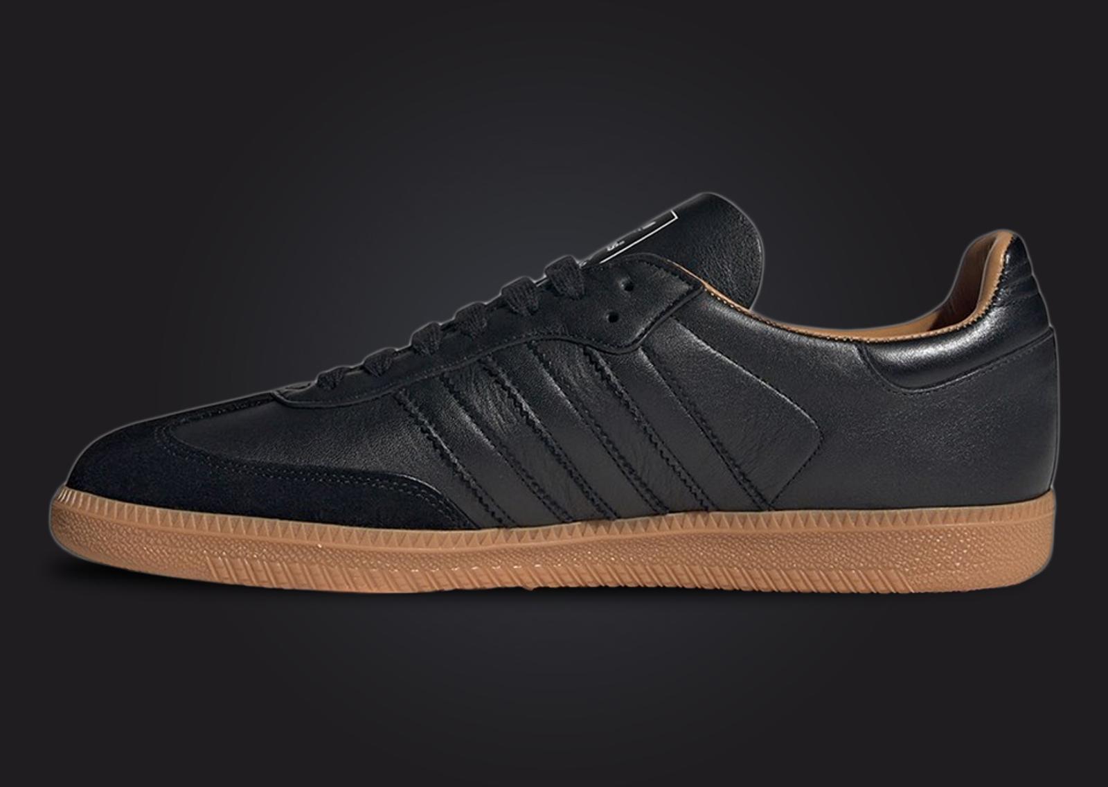 adidas Samba OG Made in Italy Black Gum Medial