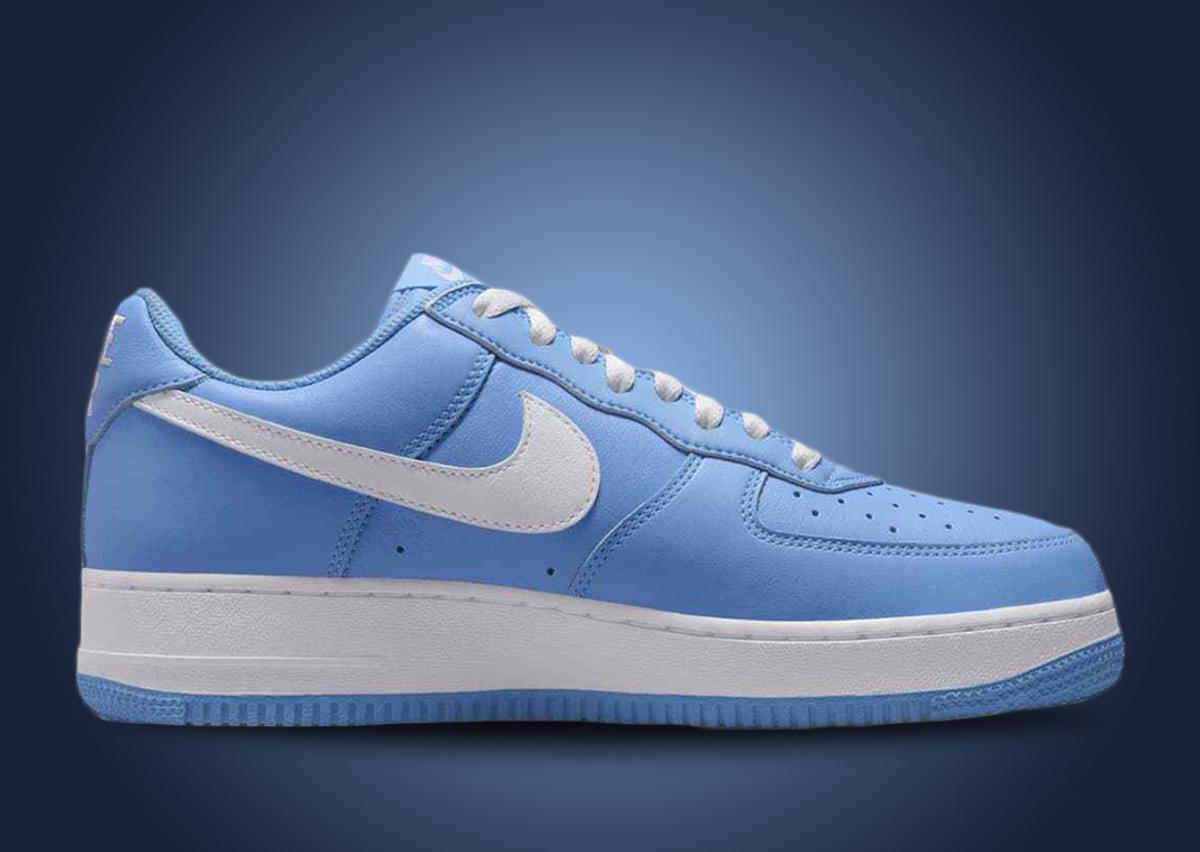 This Nike Air Force 1 Low Anniversary Edition Comes In University Blue -  Sneaker News