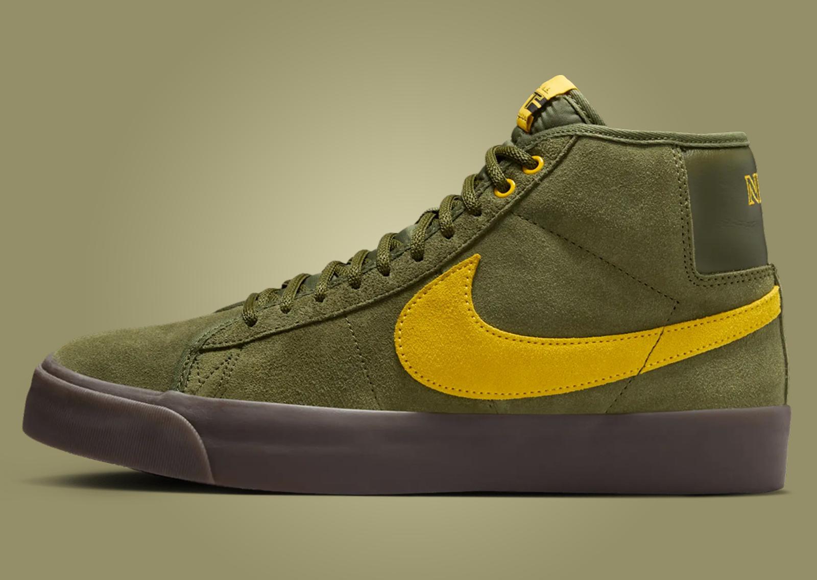 Antihero x Nike SB Zoom Blazer Mid Pro GT Rough Green Lateral