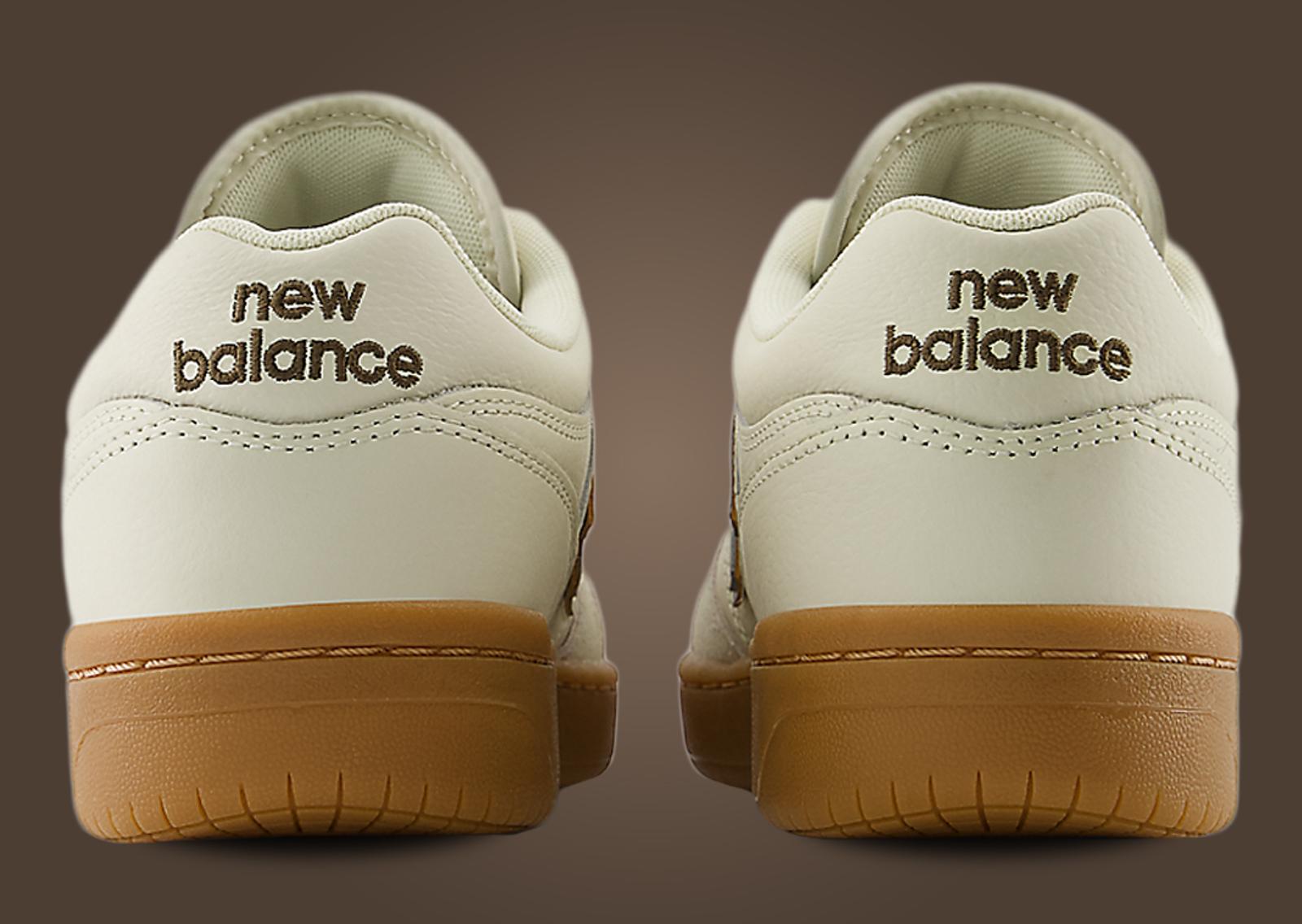 Andrew Reynolds x New Balance Numeric 480 Sea Salt Brown Heel