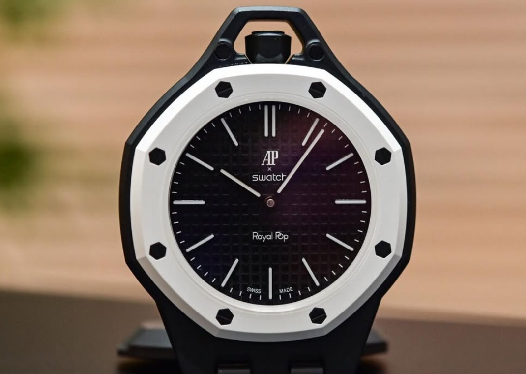 Official Look at the Audemars Piguet x Swatch Royal Pop
