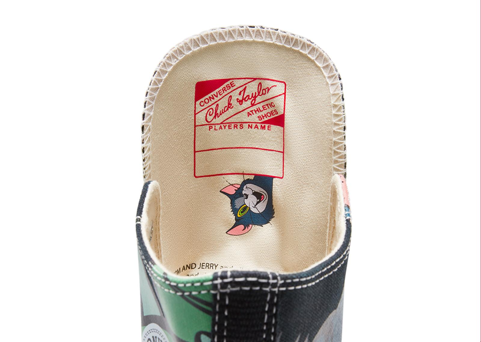 Tom & Jerry x Converse Chuck Taylor Black Multi Tongue