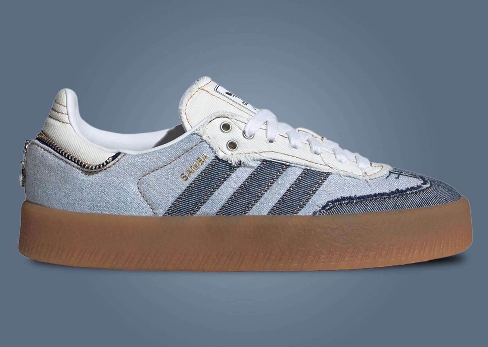 adidas Sambae Denim (W) Lateral