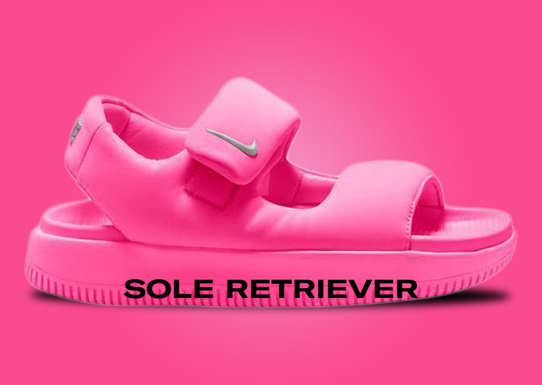 Nike Calm Sandal Hyper Pink (W) Lateral