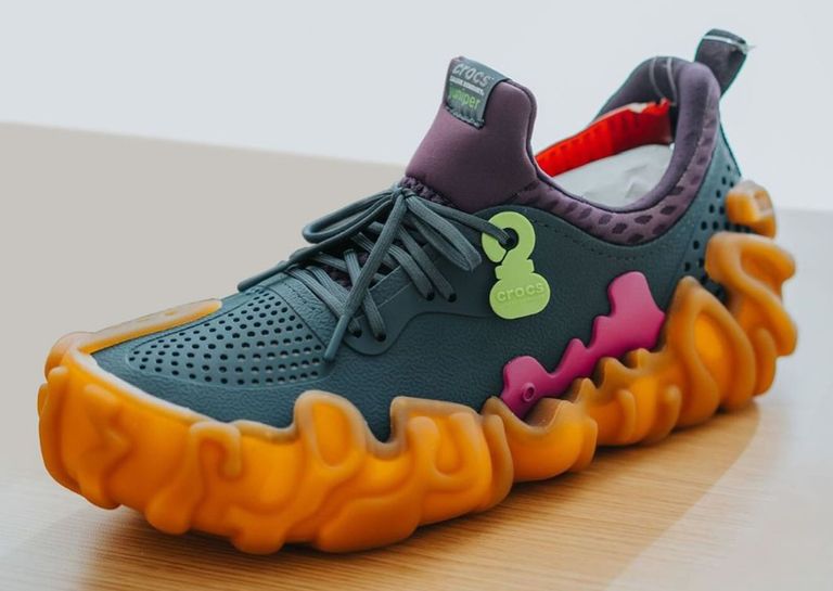 The Salehe Bembury x Crocs Pollex Juniper Blue Orange Releases in 2024