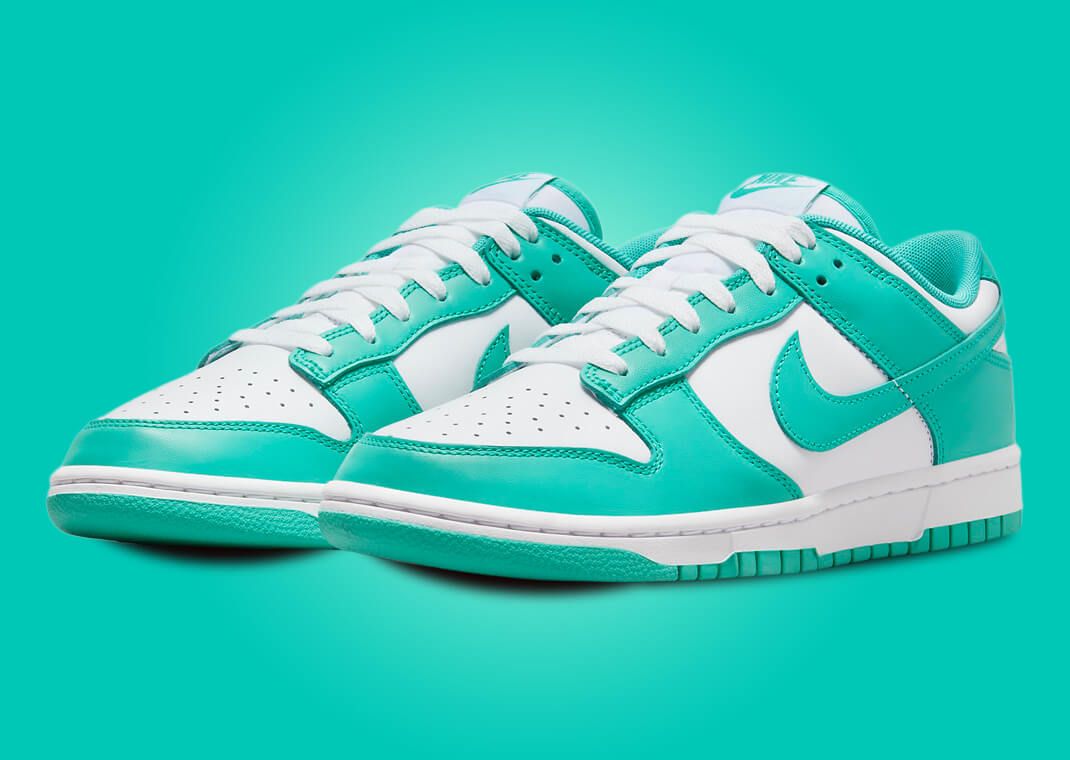 Clear Jade Covers This Nike Dunk Low