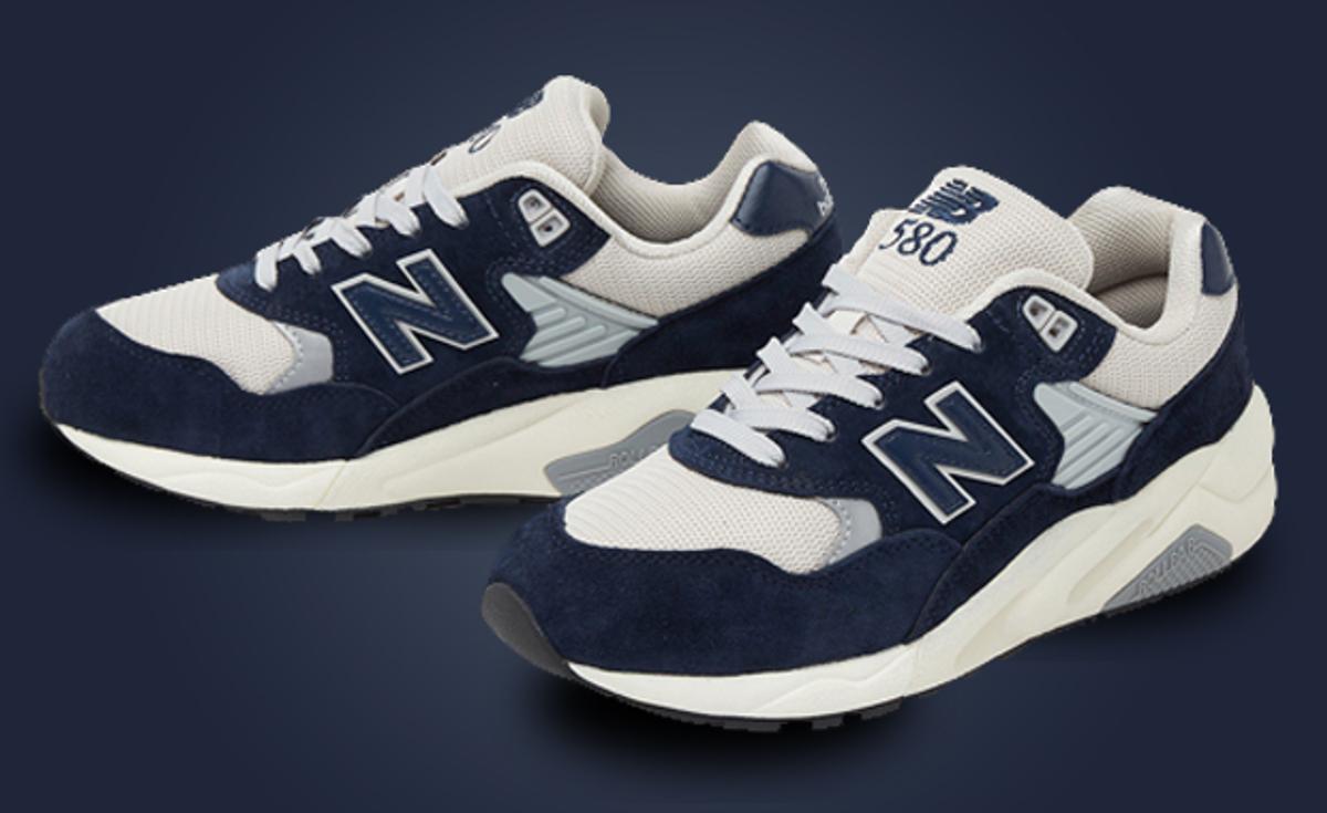 New Balance's 580v2 Returns In A Navy And White Colorway