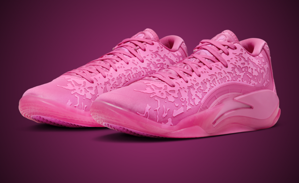 The Jordan Zion 3 Pink Lotus Releases February 2024