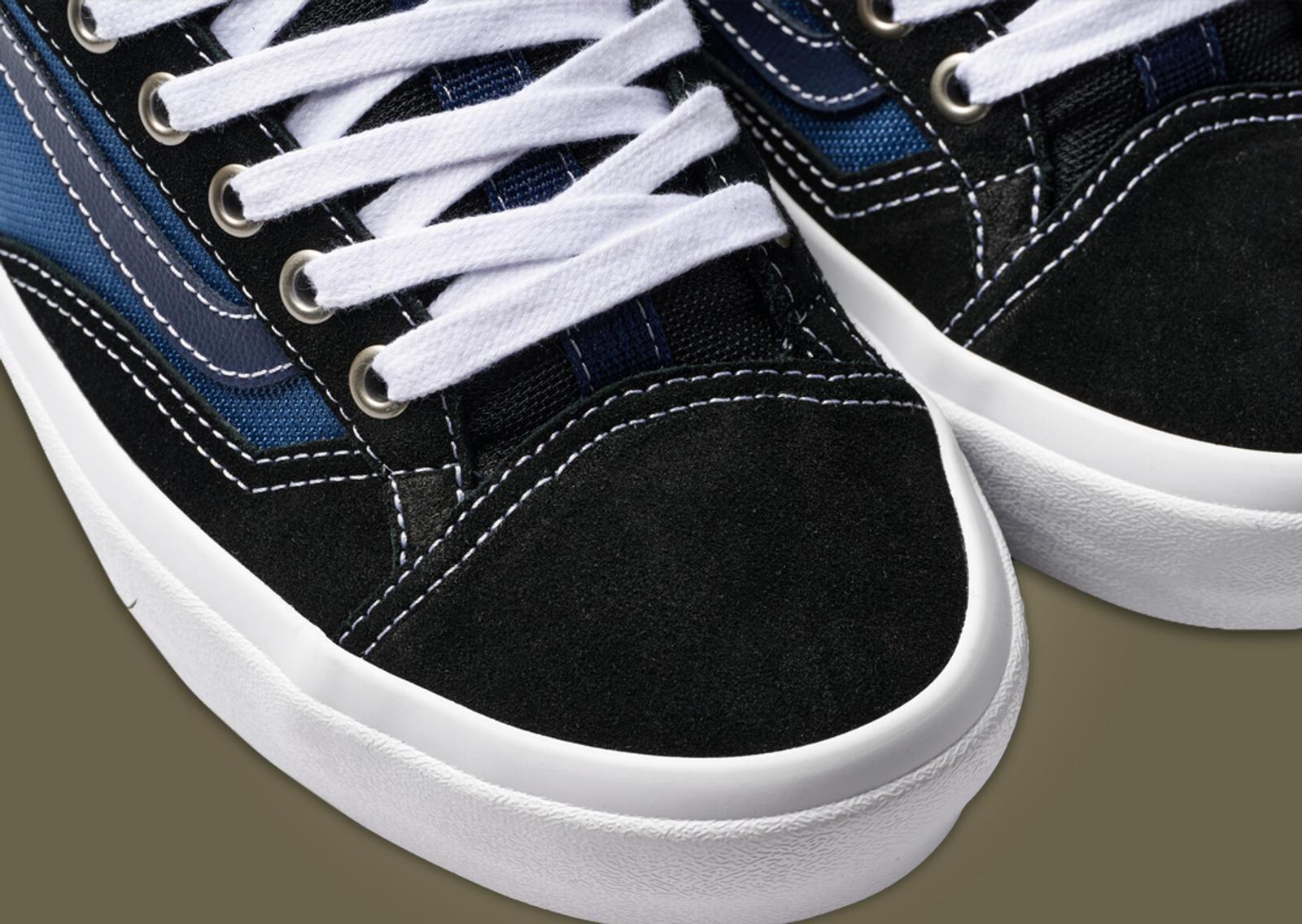 Vans Skate Old Skool 36+ Navy Red Toe