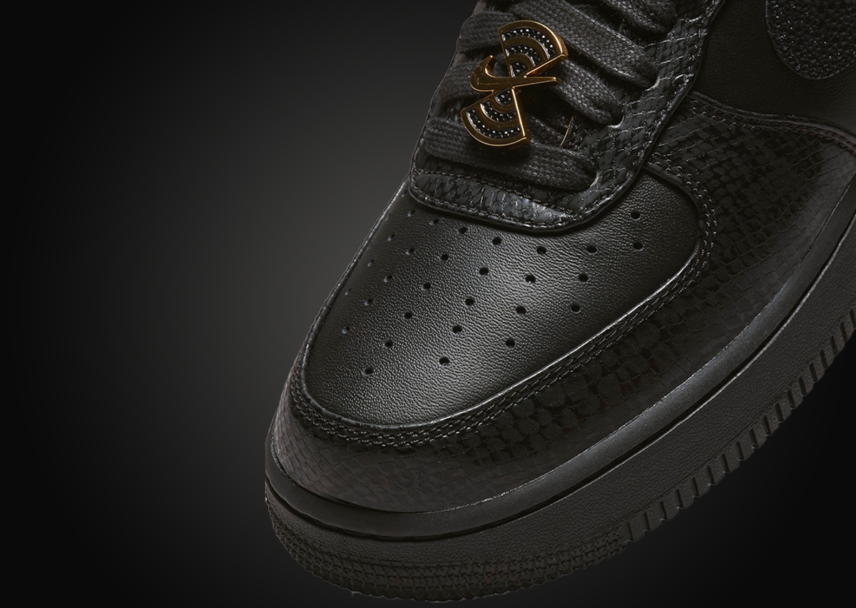 The Classic Black And Yellow Color Scheme Makes Its Way To The Nike Air  Force 1 Low •