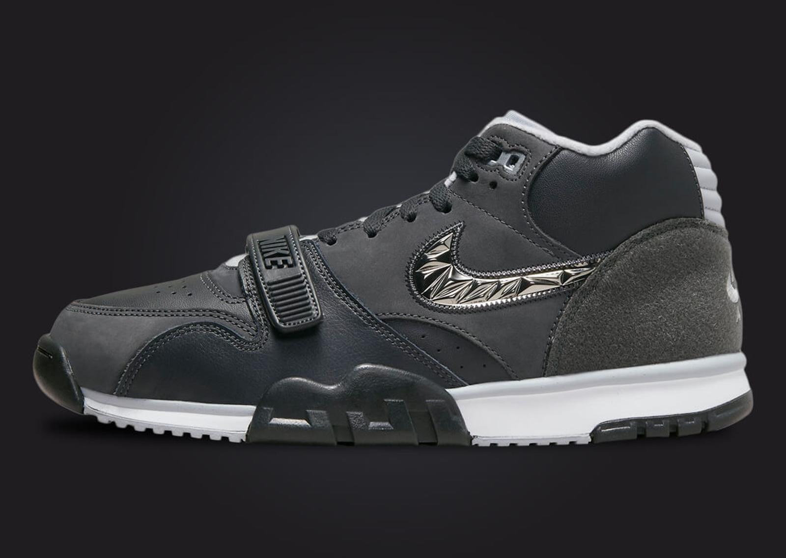 Nike Air Trainer 1 Super Bowl LVIII Anthracite Lateral