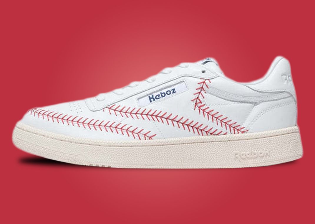 The atmos x Keboz x Reebok Club C 85 Vintage Baseball