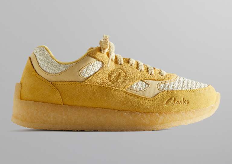 8th St by Ronnie Fieg for Clarks Originals Lockhill Yellow Combi Lateral