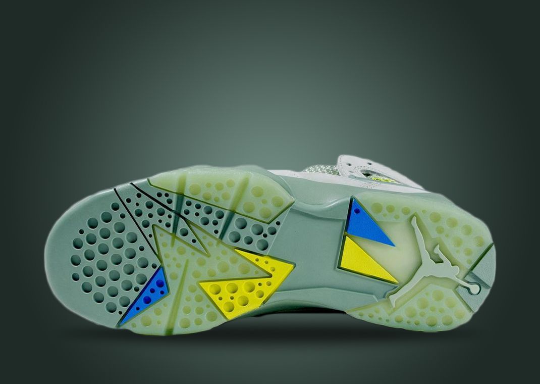 A Second Bephies Beauty Supply x Air Jordan 7 Emerges In Green