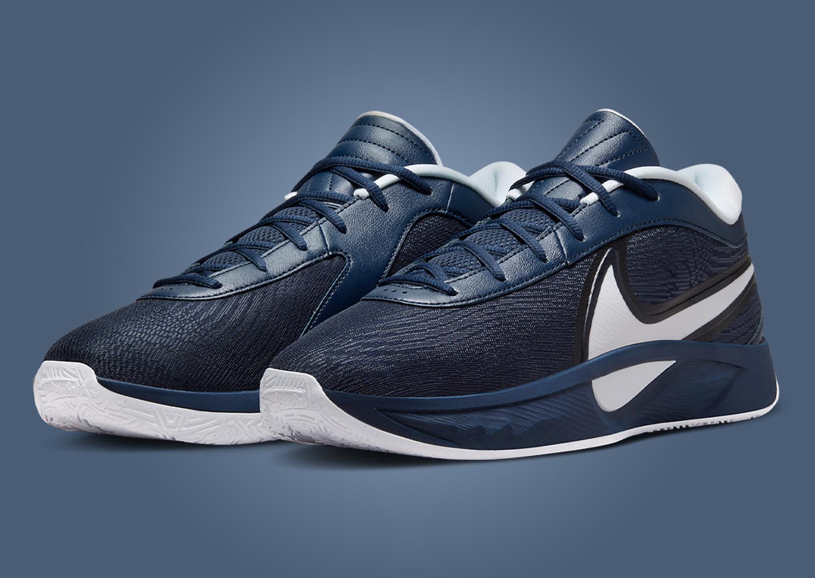 Nike Giannis Freak 6 TB College Navy Angle