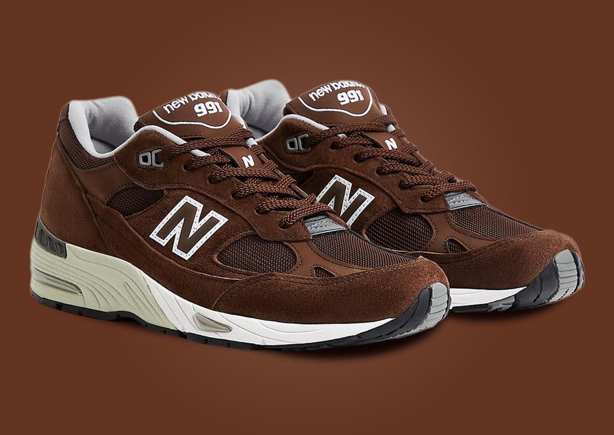 New Balance 991 Made In UK Brown