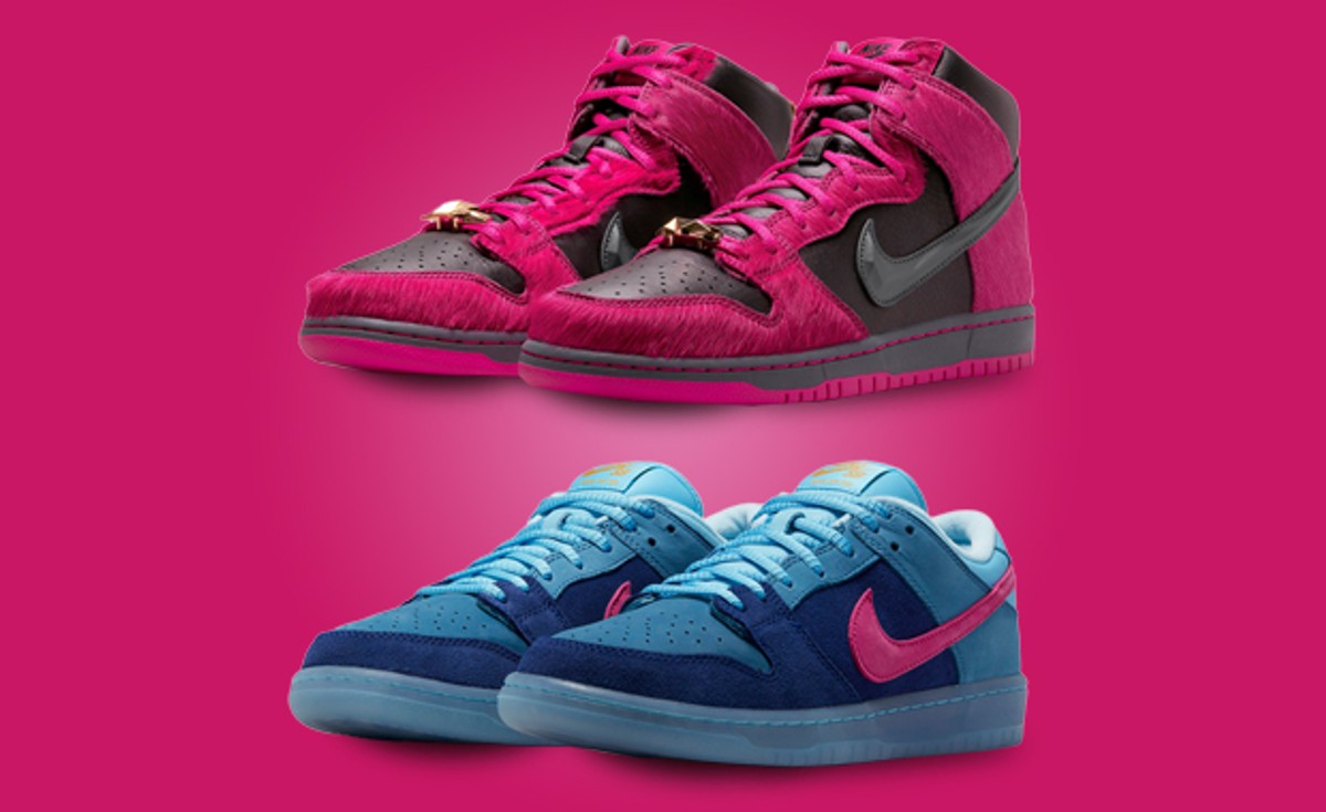 The Run The Jewels x Nike SB Dunk Low and High Arrive 4/20