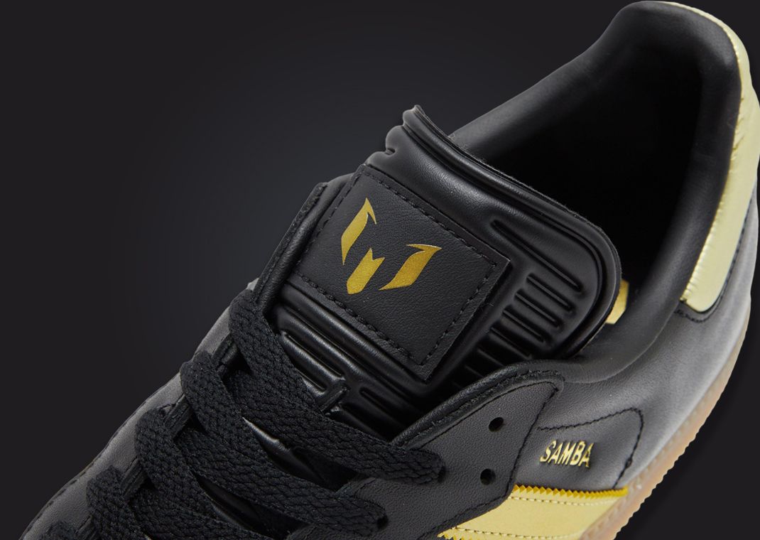 Lionel Messi × adidas Samba Black/Gold adidas Samba Messi - Men's (Black/Gold) | eBay