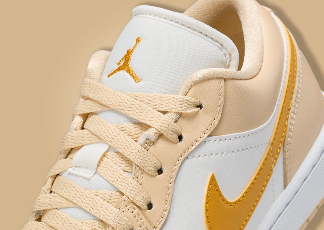 The Air Jordan 1 Low Pale Vanilla Yellow Ochre Releases
