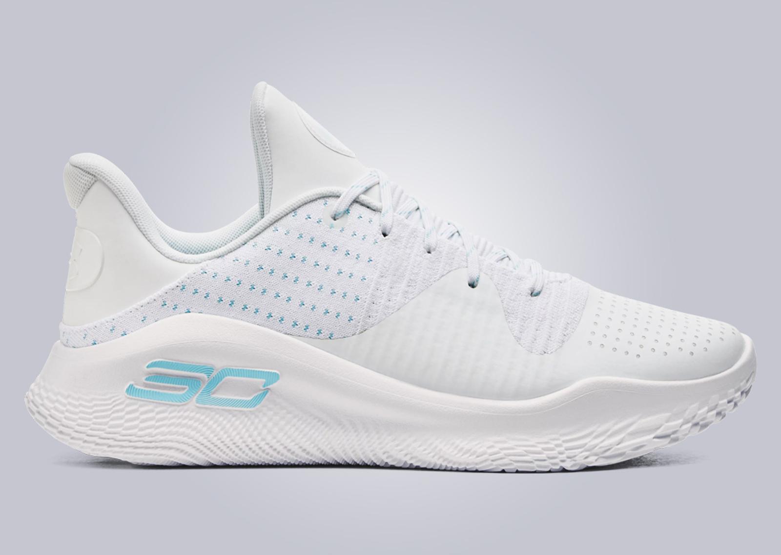 Under Armour Curry 4 Low FloTro April Showers Lateral