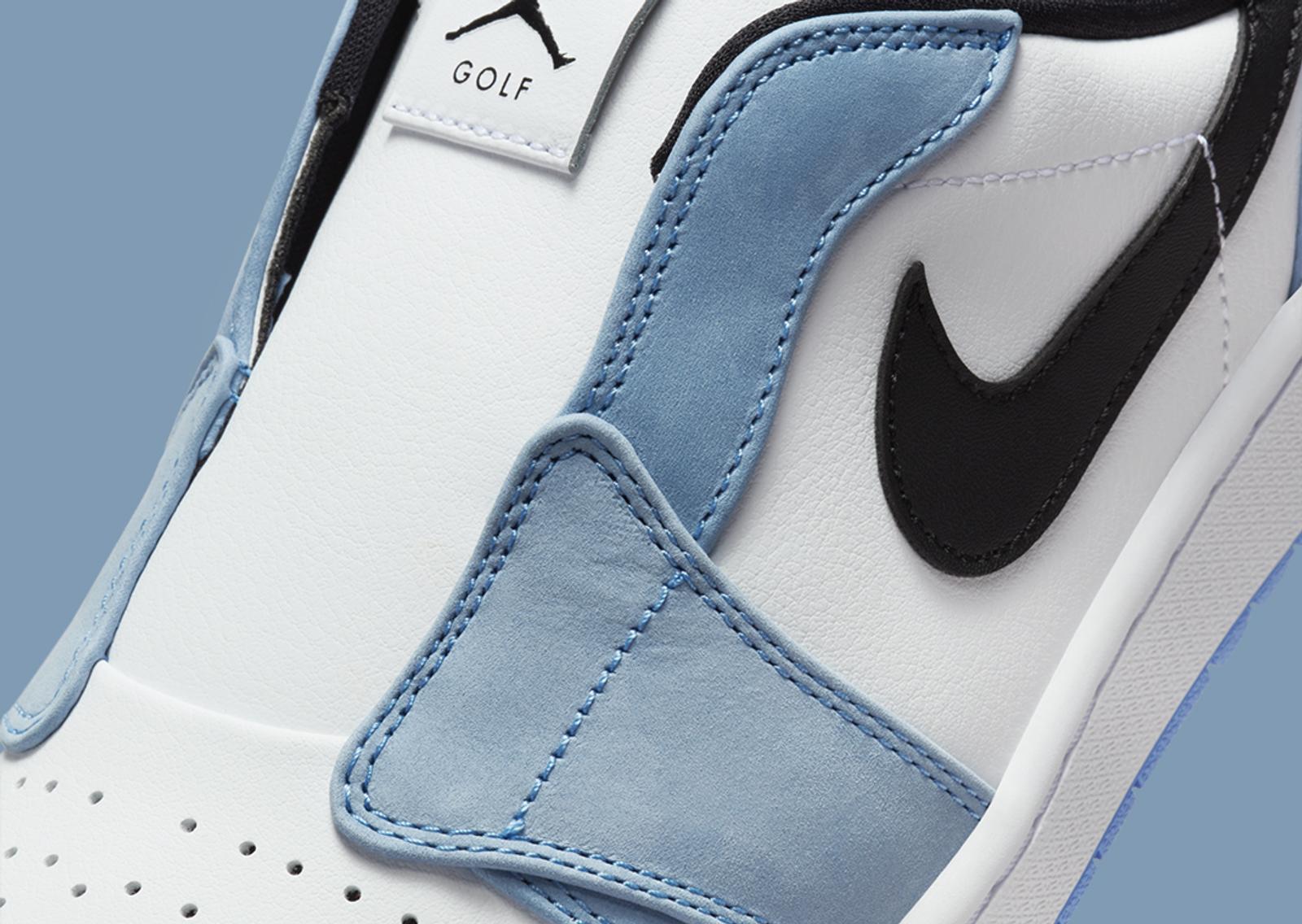 Air Jordan 1 Golf Mule UNC Detail