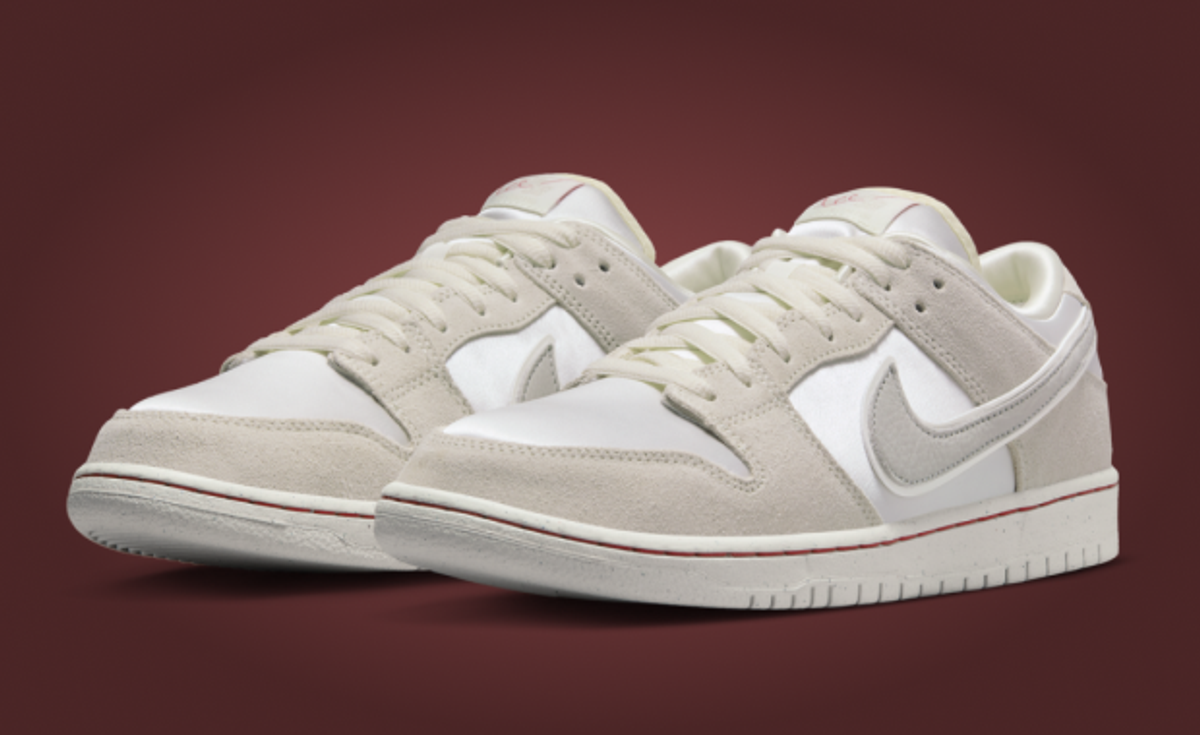 The Nike SB Dunk Low Valentine's Day City of Love Light Bone Releases February 2024