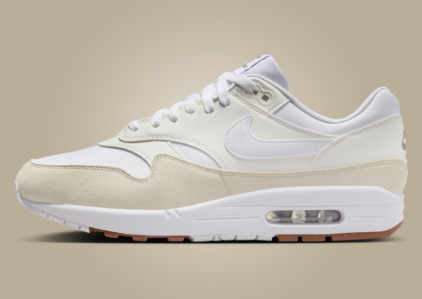 Nike Air Max 1 Sail Coconut Milk Lateral Left