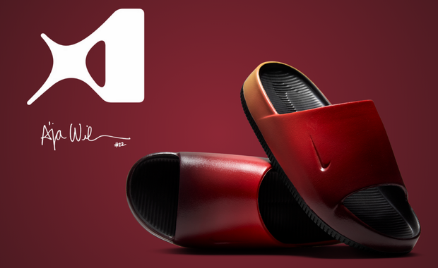 A'ja Wilson x Nike Calm Slide Rush Red (W)
