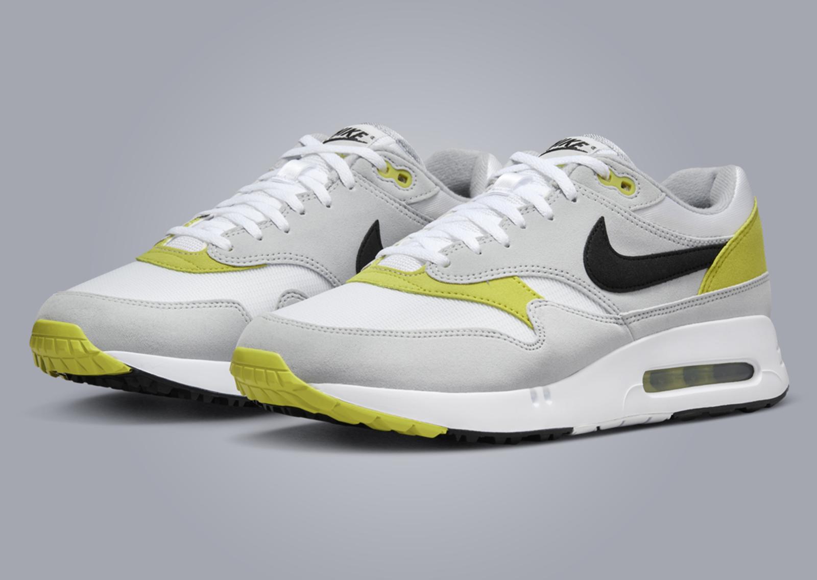 Nike Air Max 1 '86 OG Golf Wolf Grey Bright Cactus Angle