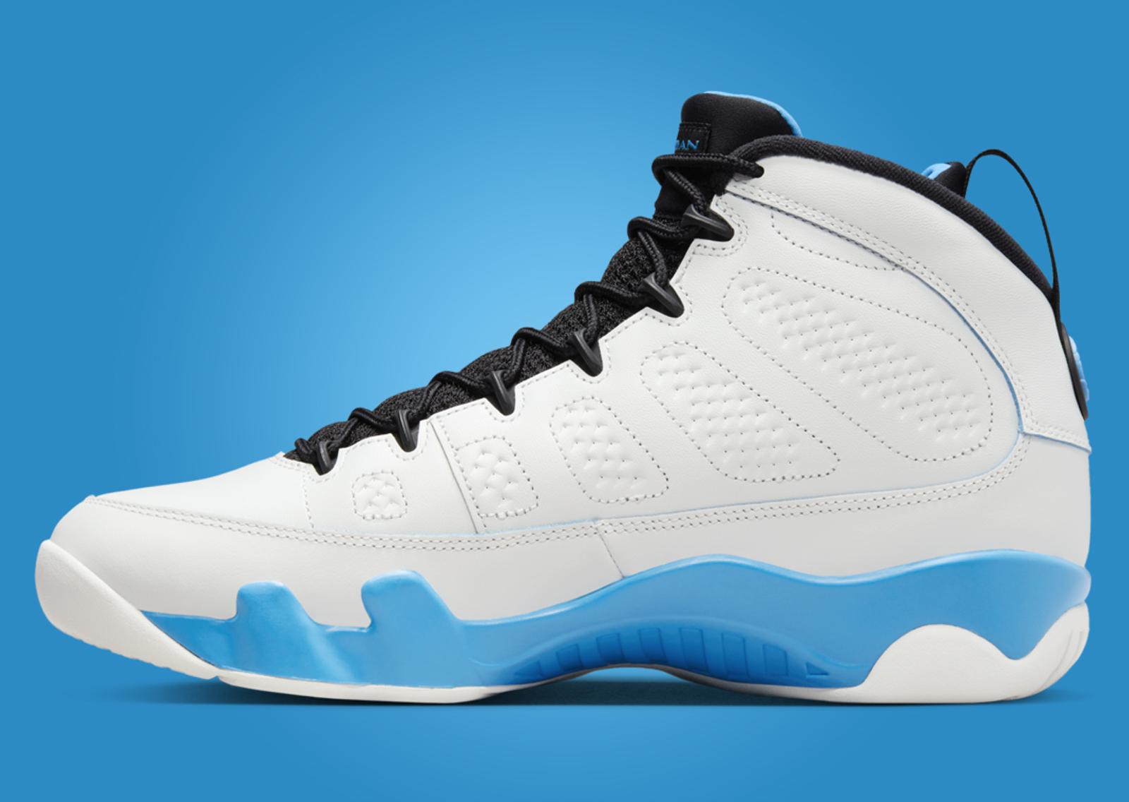 Air Jordan 9 Retro Powder Blue Medial Right