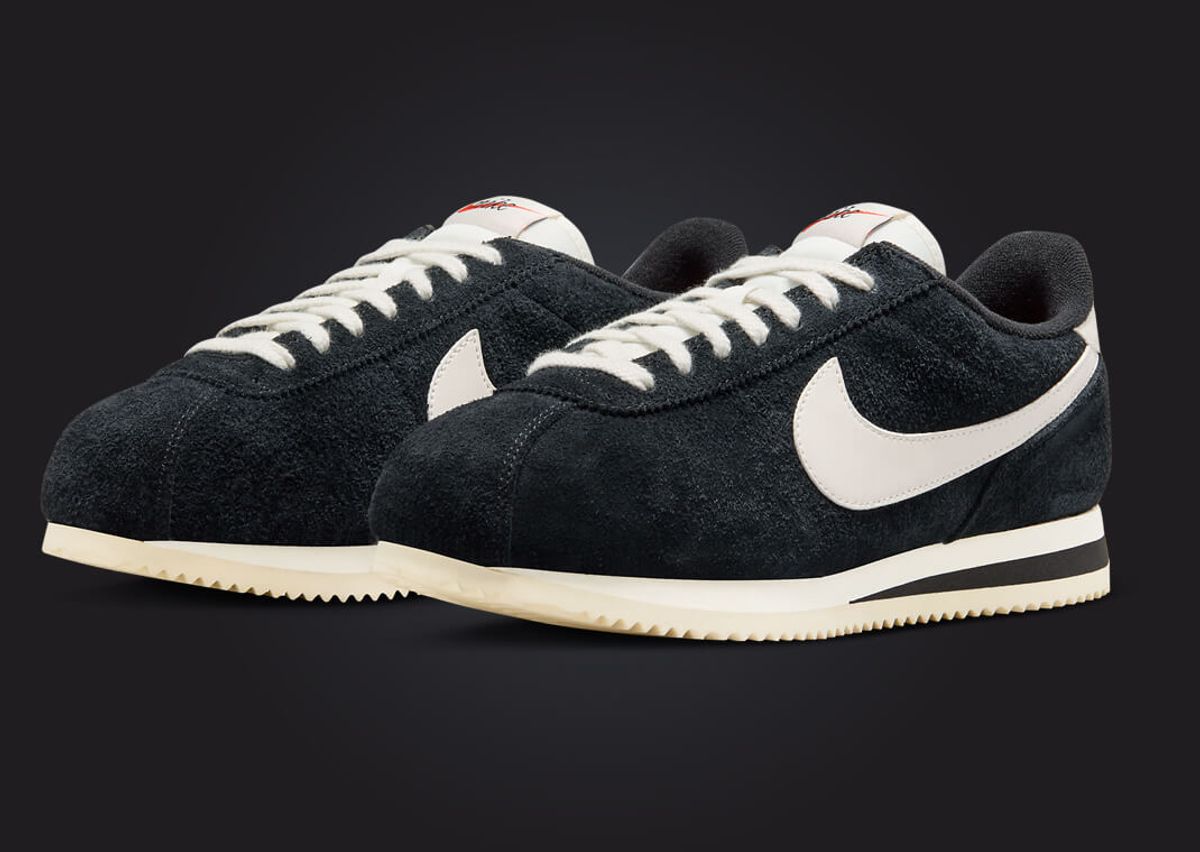 Nike cortez ultra black sail Clearance