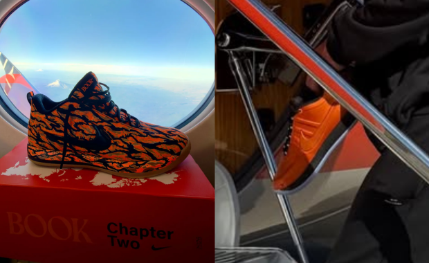 Nike Book 2 Tiger Camo & Foamposite