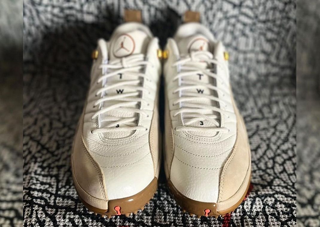 The Air Jordan 12 Low Golf Appears In Sail