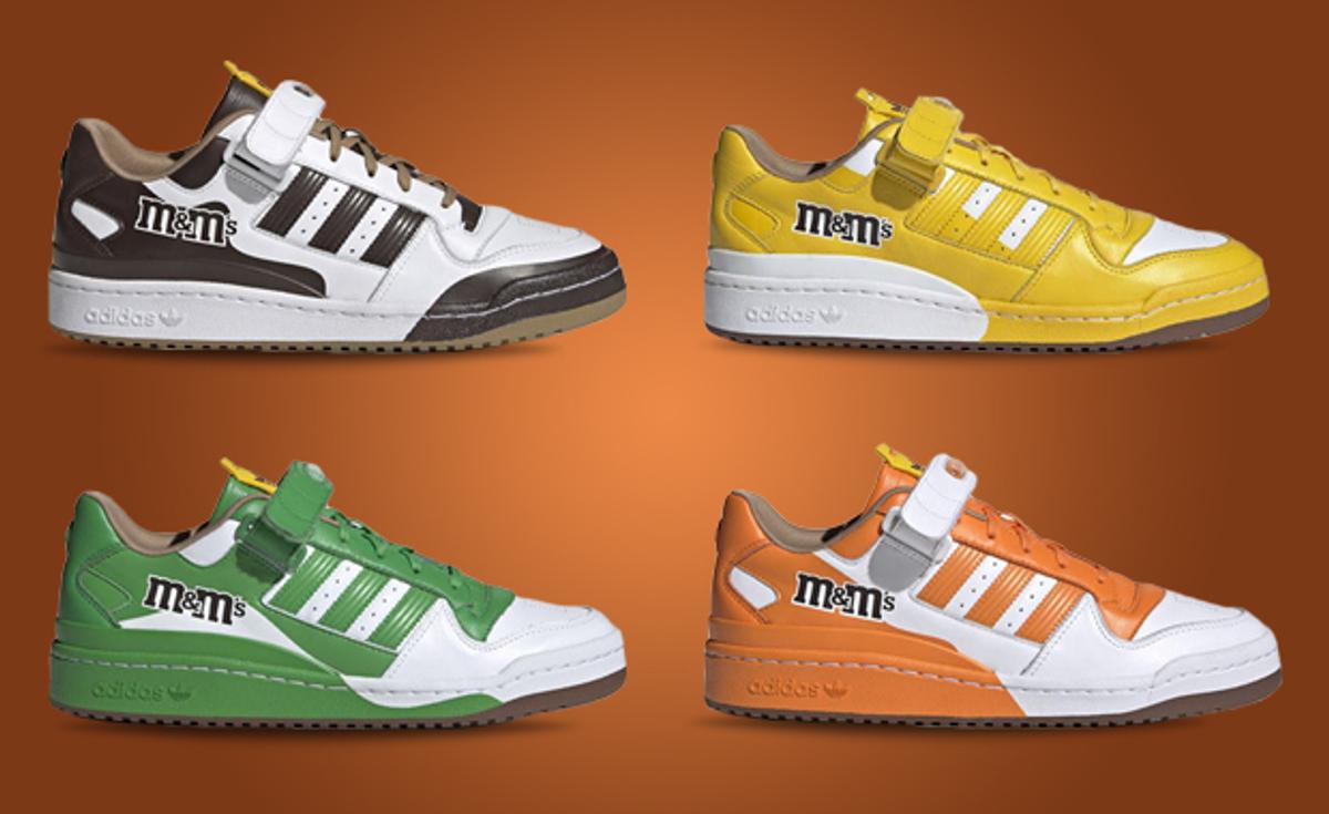 adidas Brings M&M’s Characters To Life Through A Four-Pack Of Forum Low 84’s