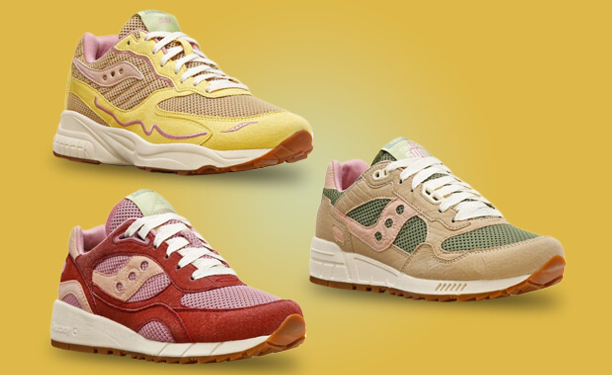 Saucony Crafts Three Sneakers From A Mushroom-Based Material