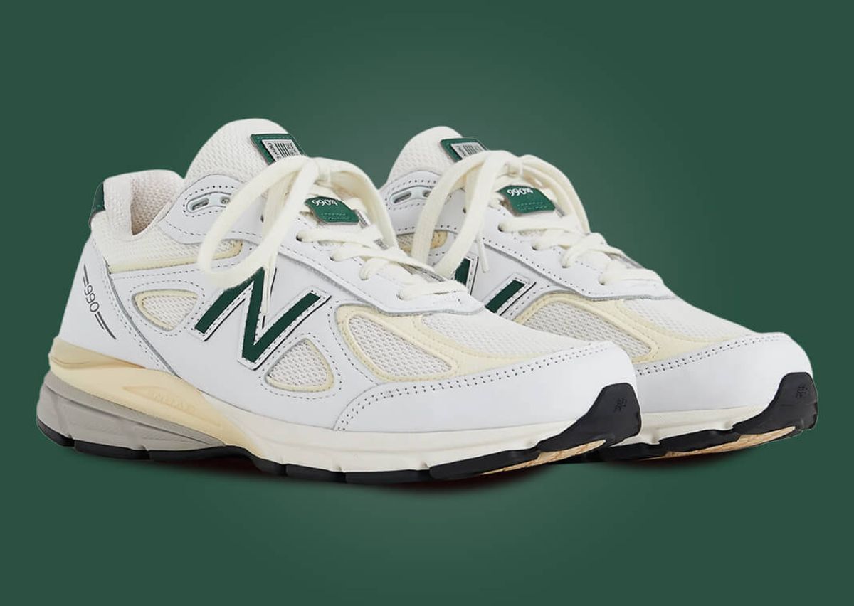 New balance 990v4 green Clearance