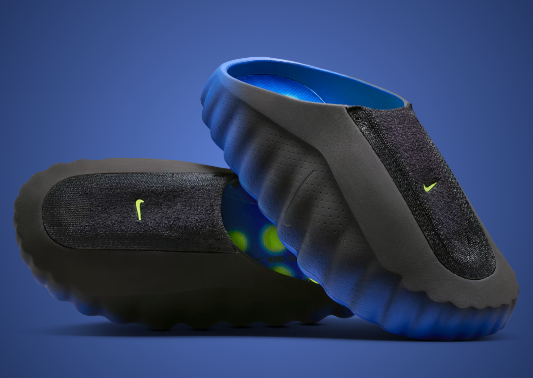 The Latest Nike Mind 001 is Extra Soft in Flyknit Black and Blue