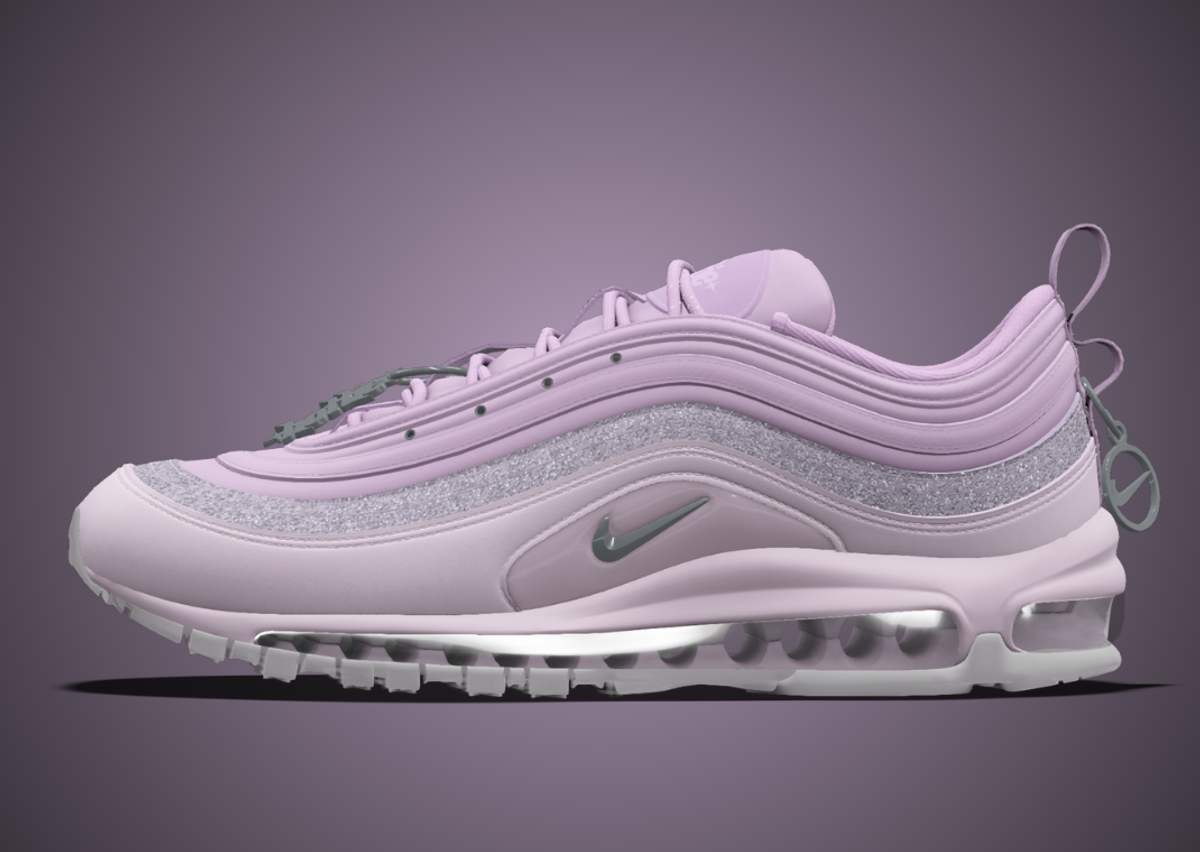 Megan Thee Stallion x Nike Air Max 97 Something For Thee Hotties By You Lilac Lateral