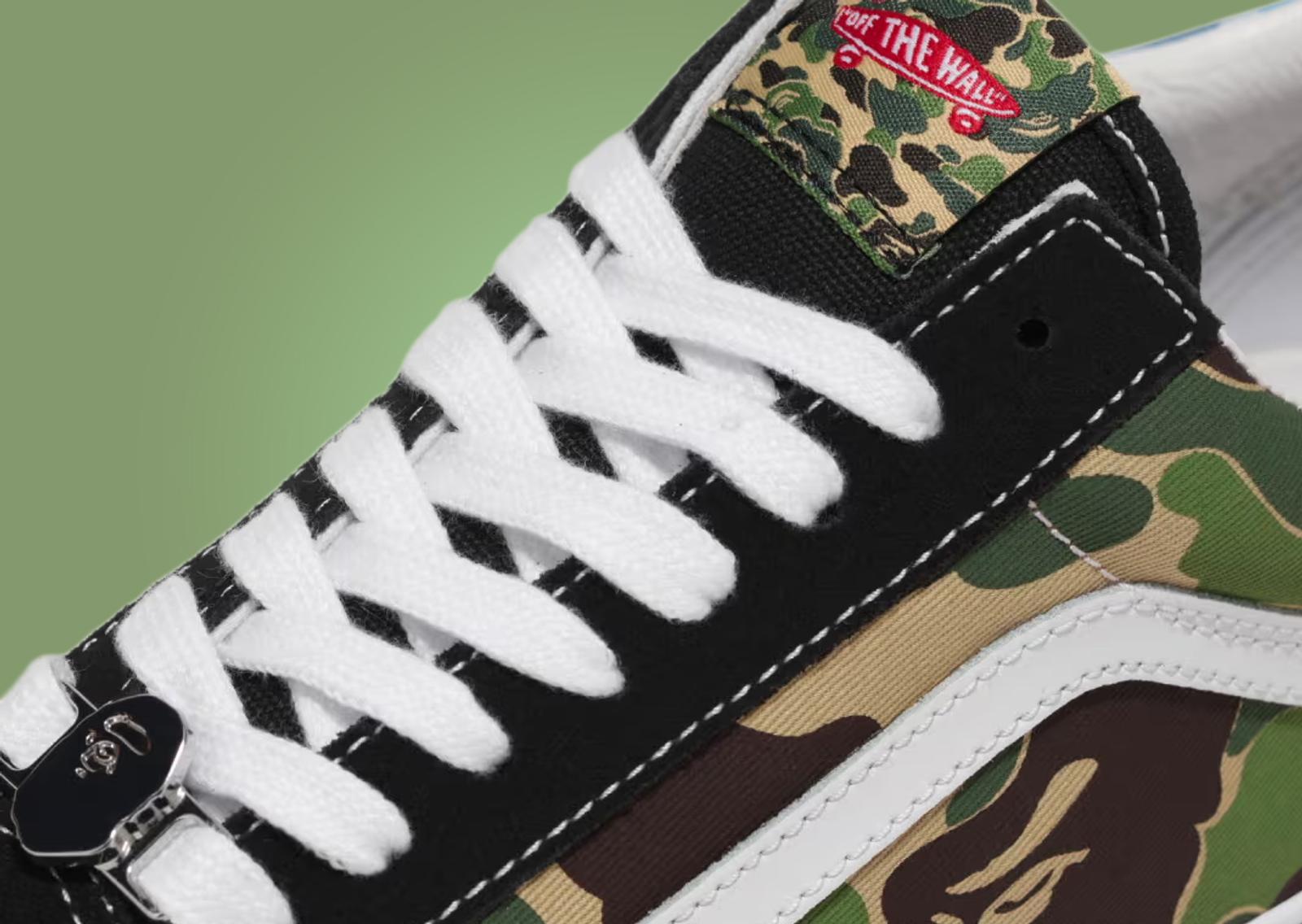 BAPE x Vans Old Skool Detail