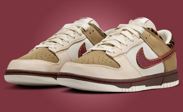 Nike Dunk Low Khaki Leopard (W)