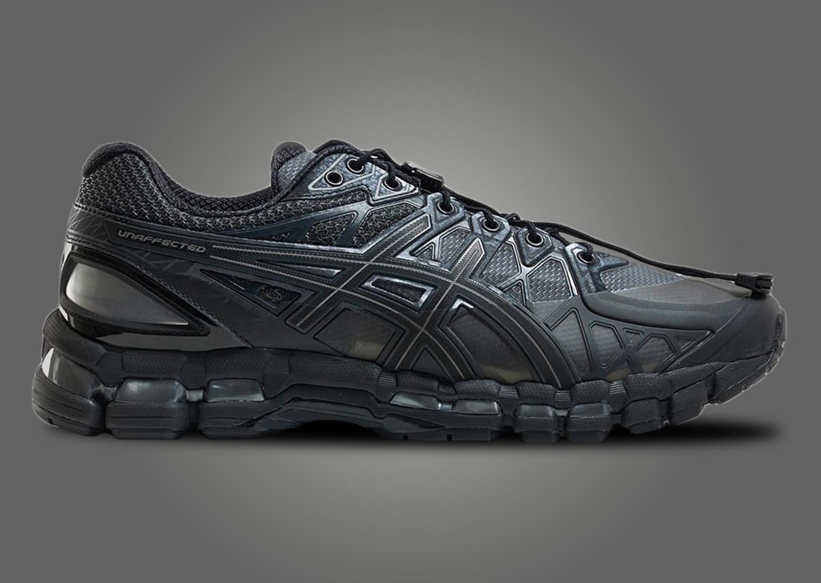 Unaffected x Asics Gel-Kayano 20 Black Obsidian Lateral