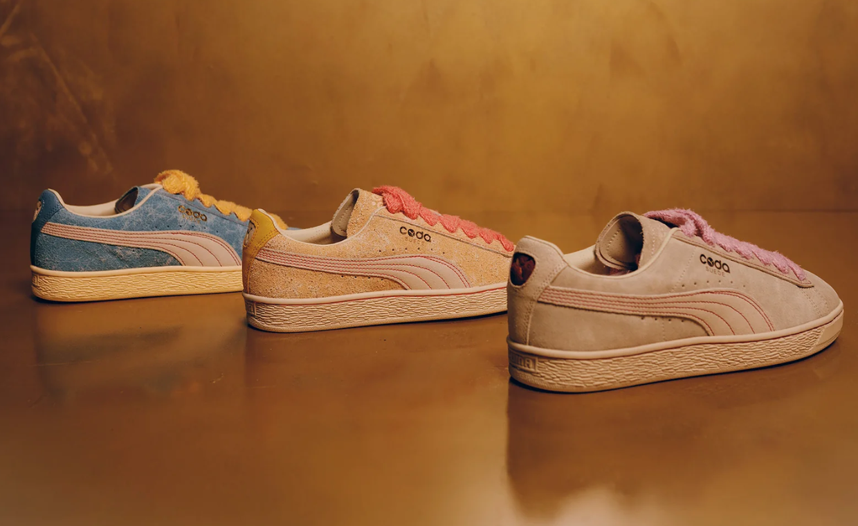 The Whitaker Group x Puma Suede Coda Echo Points Pack