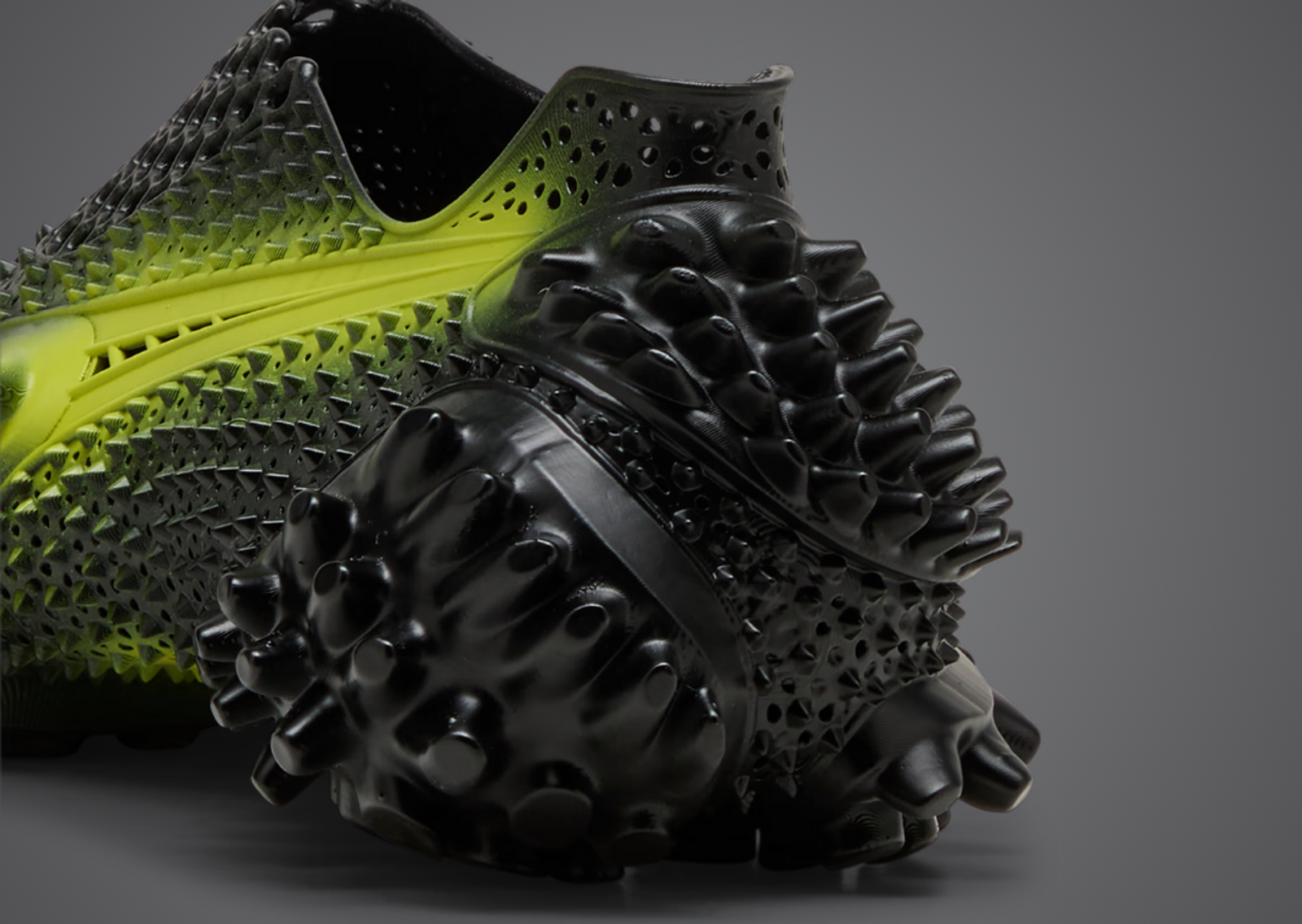 Puma 3D-Printed Shoe Black Volt Heel