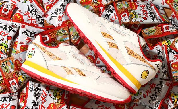 BABY STAR And atmos Tokyo Bring Ramen To The Reebok Classic Leather