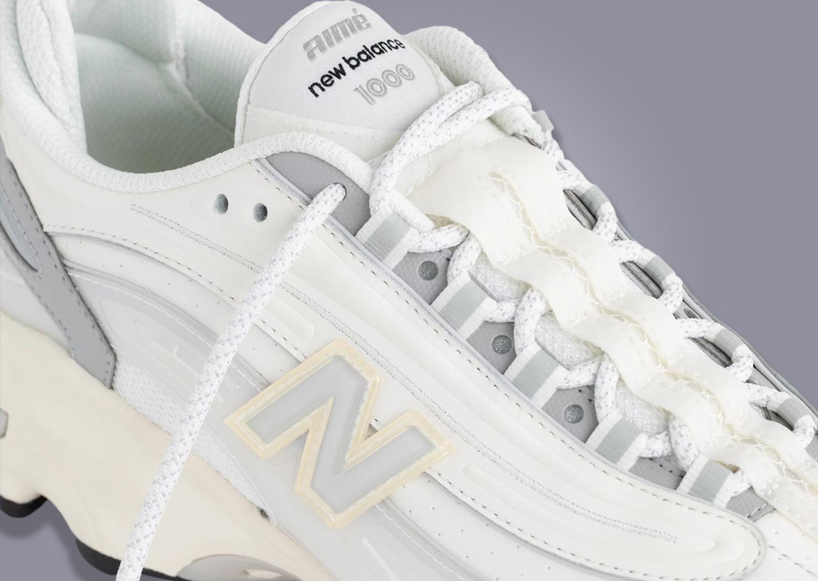 Aime Leon Dore x New Balance 1000 Cream Details