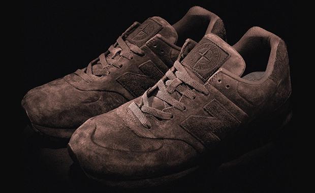 Stone Island x New Balance 574 Legacy Ghost Dark Brown