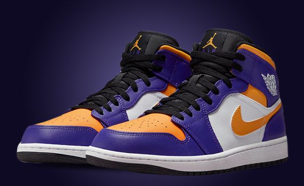Purple orange jordans Clearance