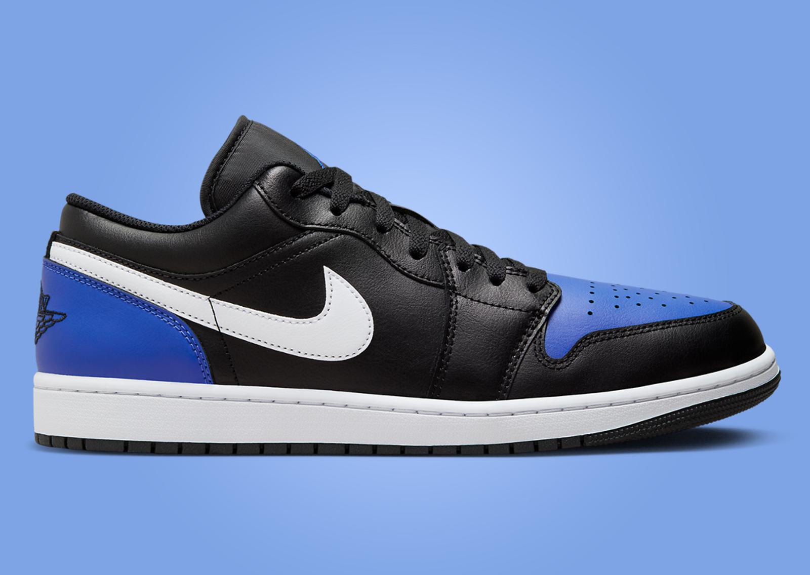 Air Jordan 1 Low Royal Toe Lateral Right