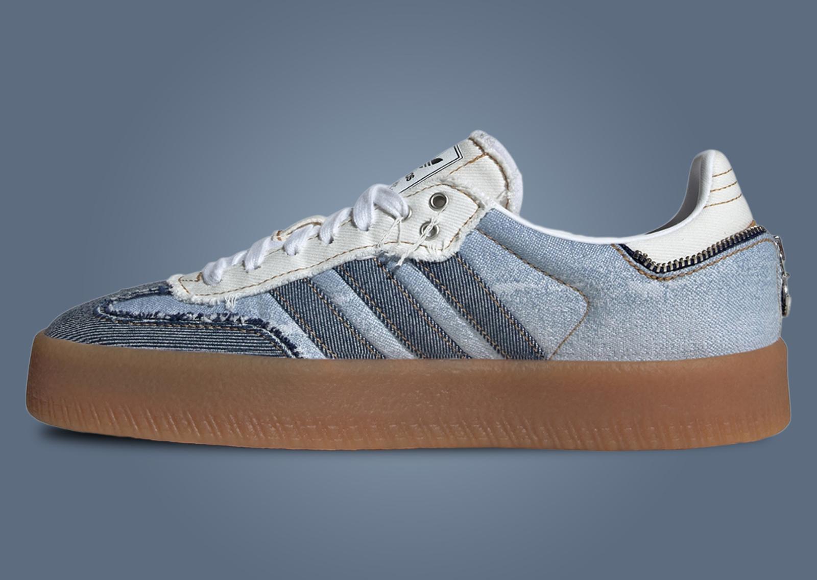 adidas Sambae Denim (W) Medial