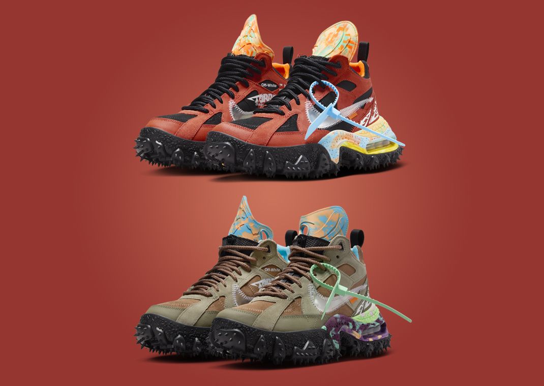 The Latest Off-White x Nike Air Terra Forma Colorways Release